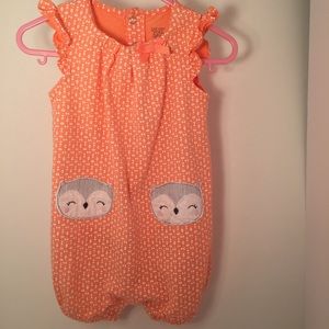 Sweet baby girl romper
